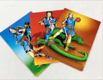 Prince Vailant (Hal Foster\'s) - Comics Images Trading Cards (1995) - Série complète de 96 cartes