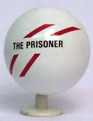 Prisoner\'s plastic ball with small logotype