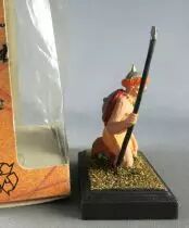 Puchol - Figurine Plastique 60mm - Huns Mongol Agenouill&eacute; Lance Neuf Boite