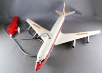Punch Jouets Mont-Blanc - Boeing 707 Airplane with Light Remote Control Battery Toy Tin & Plastic Boxed