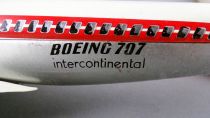 Punch Jouets Mont-Blanc - Boeing 707 Airplane with Light Remote Control Battery Toy Tin & Plastic Boxed