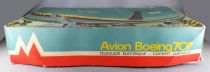 Punch Jouets Mont-Blanc - Boeing 707 Airplane with Light Remote Control Battery Toy Tin & Plastic Boxed