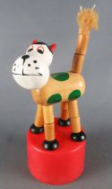 Push Puppet - Dog Wooden & Plastic