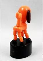 Push Puppet - Plastic -  Dog (2inch)