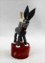 Push Puppet - Plastic - 3inch Donkey (Francelette Promotional)