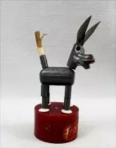 Push Puppet - Plastic - 3inch Donkey (Francelette Promotional)