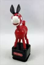 Push Puppet - Plastic - 4inch Donkey (Free Time Promotional)
