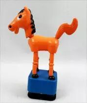 Push Puppet - Plastic - 4inch Horse (Free Time Promotional)