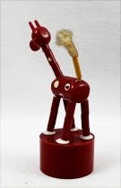 Push Puppet (Wakouwa) - Plastic - 3inch Giraffe #02