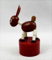 Push Puppet (Wakouwa) - Plastic - 3inch Rabbit 