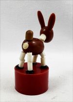 Push Puppet (Wakouwa) - Plastic - 3inch Rabbit 