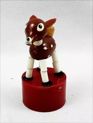 Push Puppet (Wakouwa) - Plastic - 3inch White-Tail Deer