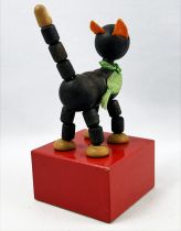 Push Puppet (Wakouwa) - Wooden - Cat (5inch)