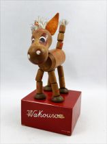Push Puppet (Wakouwa) - Wooden - Donkey (5inch)