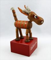 Push Puppet (Wakouwa) - Wooden - Donkey (5inch)