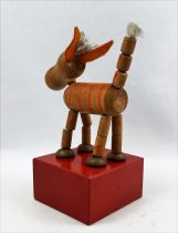 Push Puppet (Wakouwa) - Wooden - Donkey (5inch)