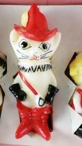 Puss in Boots - 60\'s Czechoslovakia Set of 3 Candles - Mint in Box