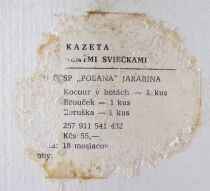 Puss in Boots - 60\'s Czechoslovakia Set of 3 Candles - Mint in Box