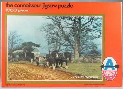 Puzzle 1000 pi�ces - Arrow Games Ltd R�f 5444 - Labourage Neuf Boite