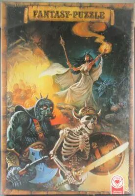 Puzzle 1000 pi�ces - Ass R�f 5713/8 - L\'Arm�e d\'Horreur Heroic Fantasy C Caldwell Neuf Boite Cellophan�e