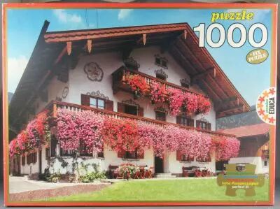 Puzzle 1000 pi�ces - Educa R�f 7750 - Manoir Bavarois Neuf Boite