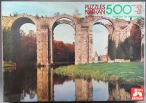 Puzzle 500 pièces - Nathan Réf 551022 - Aqueduc de Maintenon Site de France Neuf Boite