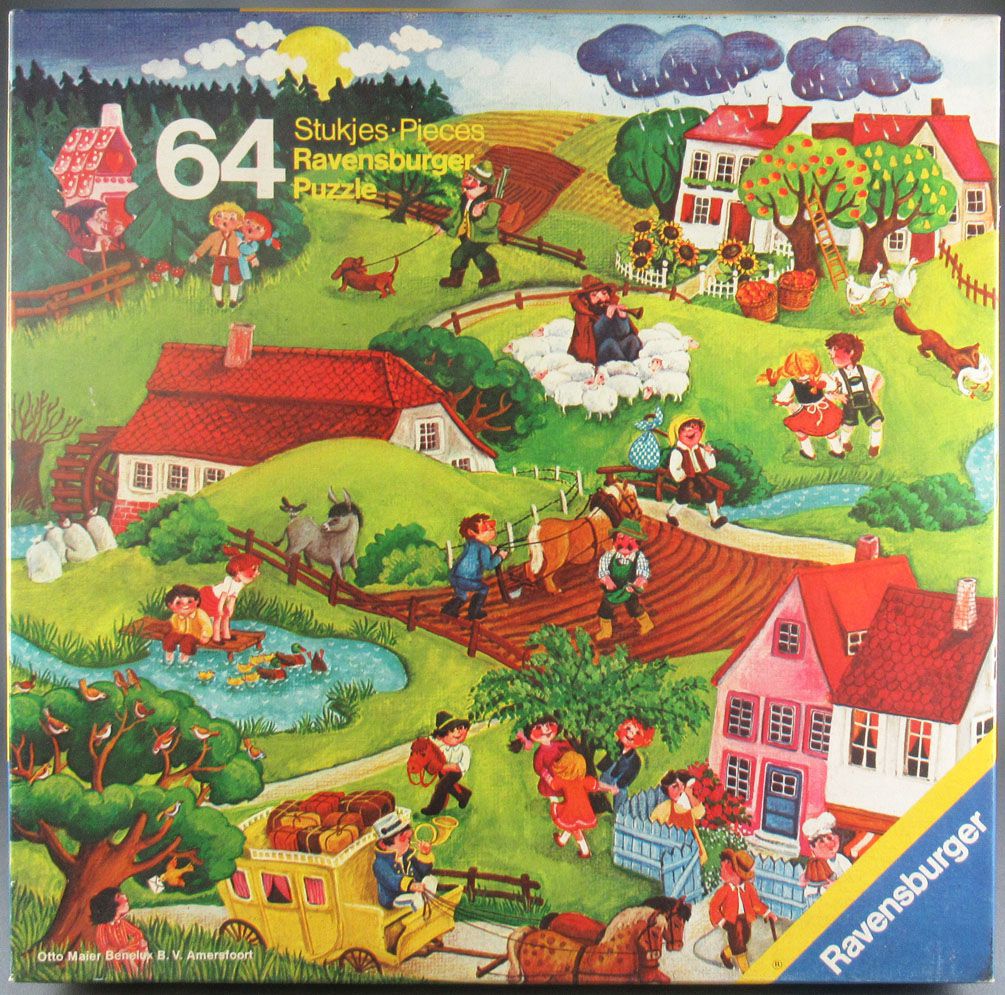 Puzzle 64 pieces - Ravensburger Ref 62358459 - Childre's Songs MISB