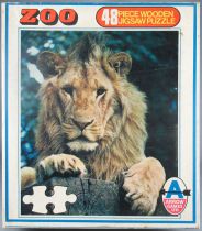 Puzzle Wooden 48 pieces - Arrow Games Ltd Réf 5452W - Lion MIB