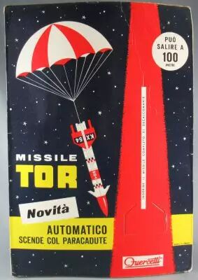 Quercetti - Pr�sentoir de Magasin Missile Tor