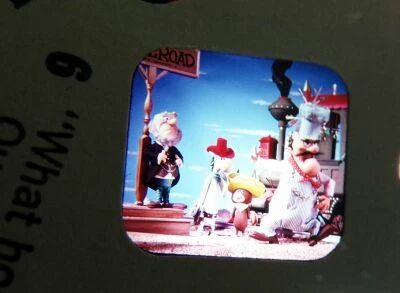 Quick Draw McGraw - 3 x Gaf View-Master Discs Set Loose Ref. B 534