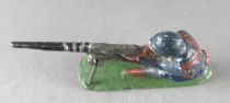 Quiralu Aluminium - French Army WW1 - Line Infantry Fighting Machine Gunner Sitting Dark Blue