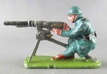 Quiralu Aluminium - French Army WW1 - Line Infantry Fighting Machine Gunner Sitting Horizon Blue