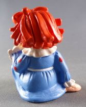 Raggedy Ann - Figurine PVC Bobbs-Merril 1981 - Raggedy Ann avec fleur