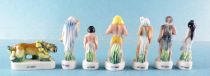 Rahan - 2001 Arguydal Complete Set 7 Brilliant Porcelain Bean-figures