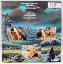 Rahan - Bande originale par Vladimir Cosma - Disque 45Tours - Carrere 1987