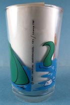 Rahan - Mustard glass - Rahan and Monster
