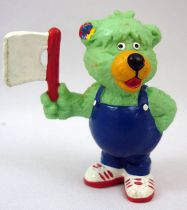 Rainbow Bears (Die Regenbogenbären) - Figurine PVC Schleich - Chris avec drapeau