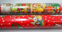Rainbow Brite - 2x Gift Wrap rolls / 2 Rouleaux de Papier Cadeau - Ambassador Hallmark 1983