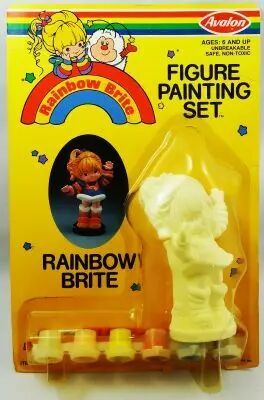 Rainbow Brite - Avalon - Figurine 13cm � peindre Blondine