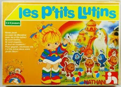 Rainbow Brite - Board game \ Les P\'tits Lutins\  - Nathan 1986