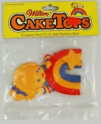 Rainbow Brite - Cake Tops / D�coration de g�teau - Wilton 1983