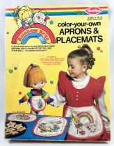 Rainbow Brite - Color-Your-Own Aprons & Placemats - Avalon 1983
