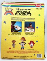 Rainbow Brite - Color-Your-Own Aprons & Placemats - Avalon 1983