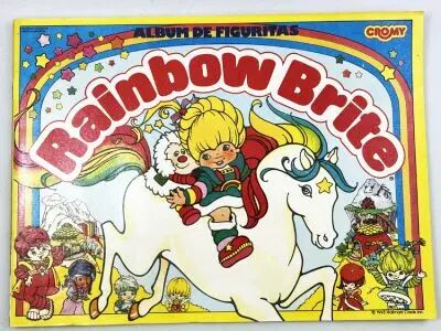 Rainbow Brite - Cromy (Uruguay) - Sticker Collector Album Empty (1993)