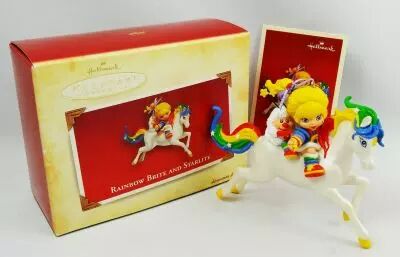 Rainbow Brite - Hallmark - Figurine ornement d\'arbre de No�l - Blondine, P\'tit Malin et Tagada