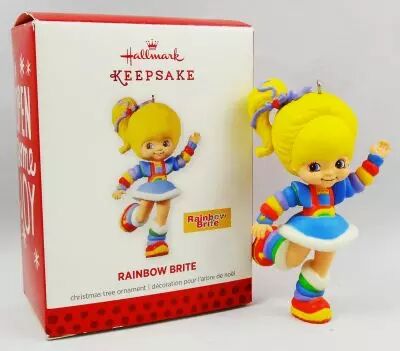 Rainbow Brite - Hallmark - Figurine ornement d\'arbre de No�l - Blondine