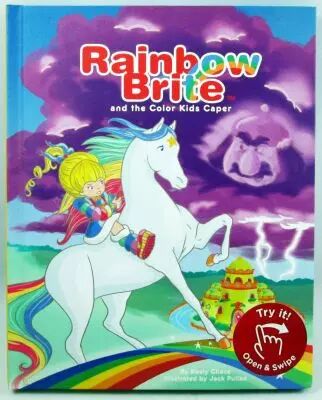 Rainbow Brite - Hallmark - Illustrated Book with sounds \ Rainbow Brite and The Kids Caper\  2015