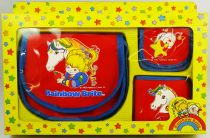 Rainbow Brite - Handbag & Wallets Set / Sac-à-main, Portefeuille et Porte-monnaie - Lanco Handbag. Inc 1983