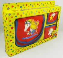 Rainbow Brite - Handbag & Wallets Set / Sac-à-main, Portefeuille et Porte-monnaie - Lanco Handbag. Inc 1983