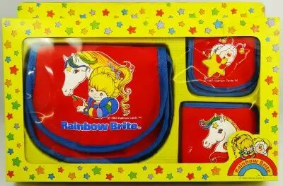Rainbow Brite - Handbag and wallets Set - Lanco Handbag. Inc 1983